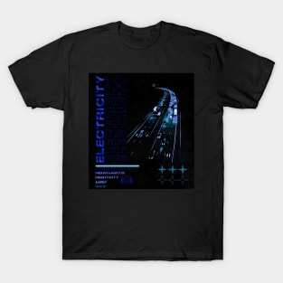 Highway Blue Neon T-Shirt